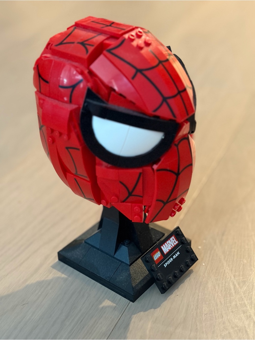 Lego Marvel Spider-Man Mask Assembled (Retired Set)